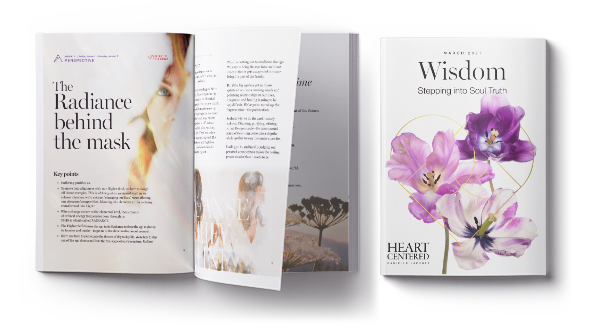 Danielle LaPorte's HeartCentered publication and workbook is a luxurious experience for spiritual women.